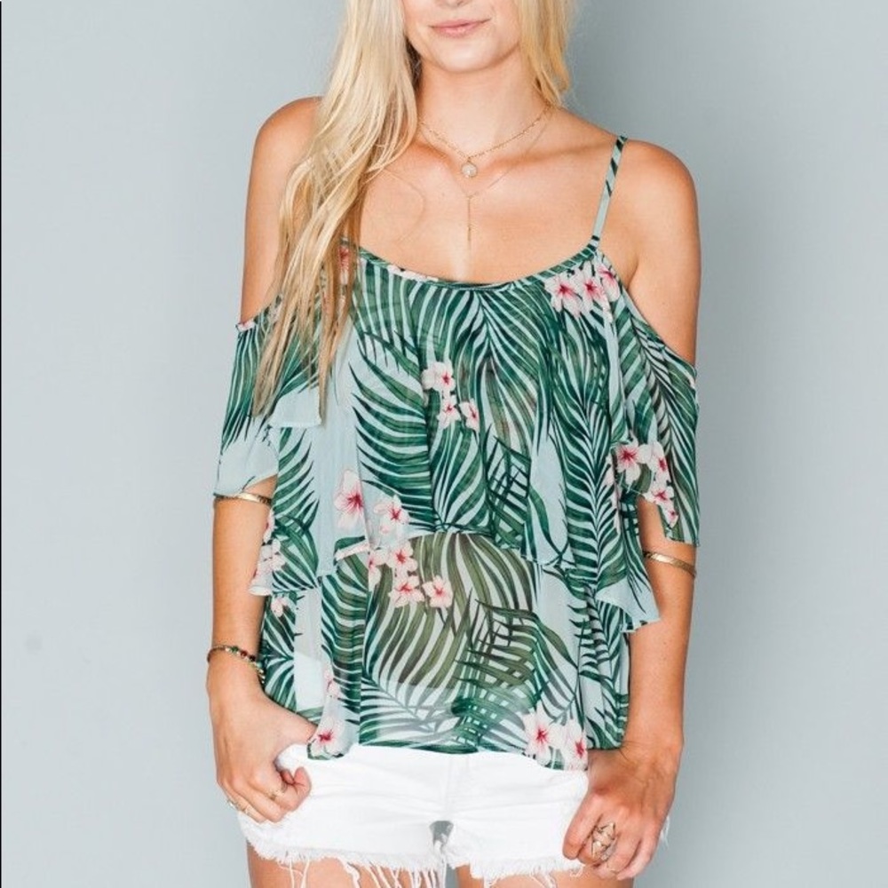 show me your mumu hanalei dream s romance top